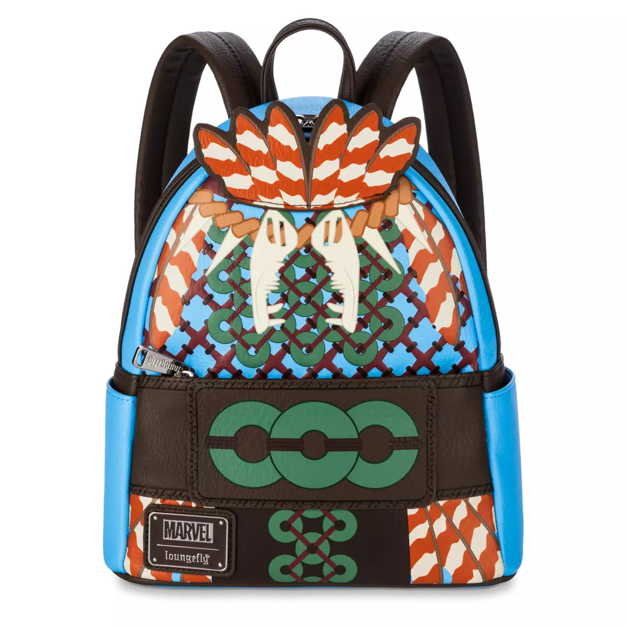 disney marvel mini backpack Marvel's Loungefly Black Panther: Wakanda Forever Mini Backpack