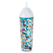 Load image into Gallery viewer, Disney Parks Food Icons Tumbler with Straw