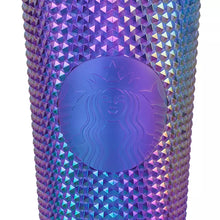 Cargar imagen en el visor de la galería, Walt Disney and Mickey Mouse ''Partners'' Geometric Starbucks® Tumbler with Straw – Disney100