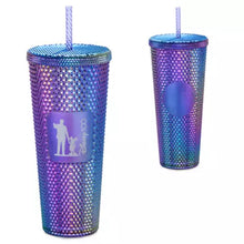 Cargar imagen en el visor de la galería, Walt Disney and Mickey Mouse ''Partners'' Geometric Starbucks® Tumbler with Straw – Disney100
