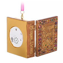 Load image into Gallery viewer, Sleeping Beauty Storybook Musical Living Magic Sketchbook Ornament