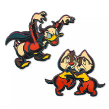 Load image into Gallery viewer, Donald Duck and Chip 'n Dale Halloween Pin Set