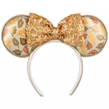 Load image into Gallery viewer, Minnie Mouse Fall Leaves Ear Headband for Adults