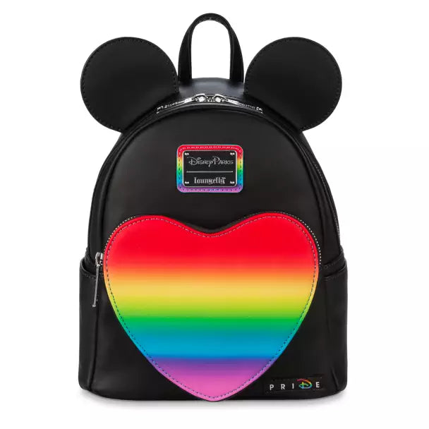 Disney Pride Collection Mickey Mouse Loungefly Mini Backpack Magical Travels by Amy