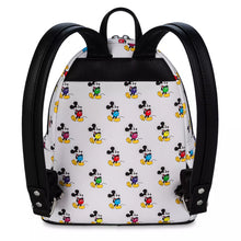 Load image into Gallery viewer, Mickey Mouse Allover Classic Standing Loungefly Mini Backpack