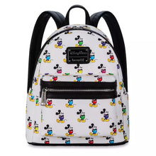 Load image into Gallery viewer, Mickey Mouse Allover Classic Standing Loungefly Mini Backpack