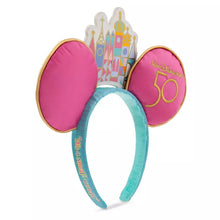 Cargar imagen en el visor de la galería, Mickey Mouse: The Main Attraction Ear Headband for Adults – Disney it's a small world – Limited Release