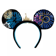 Load image into Gallery viewer, Mickey Mouse: The Main Attraction Ear Headband – Cinderella Castle Fireworks