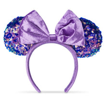 Load image into Gallery viewer, Minnie Mouse Ear Headband – Amethyst