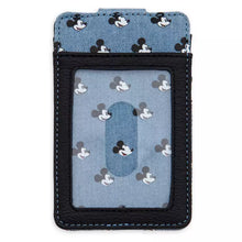 Cargar imagen en el visor de la galería, Mickey Mouse Denim Card Wallet