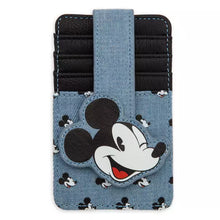 Cargar imagen en el visor de la galería, Mickey Mouse Denim Card Wallet