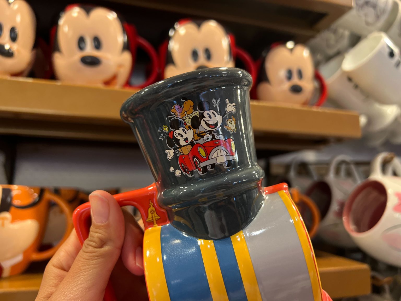 Mickey & Minnie's Runaway Railway Train Mug – Magical Travels by Amy