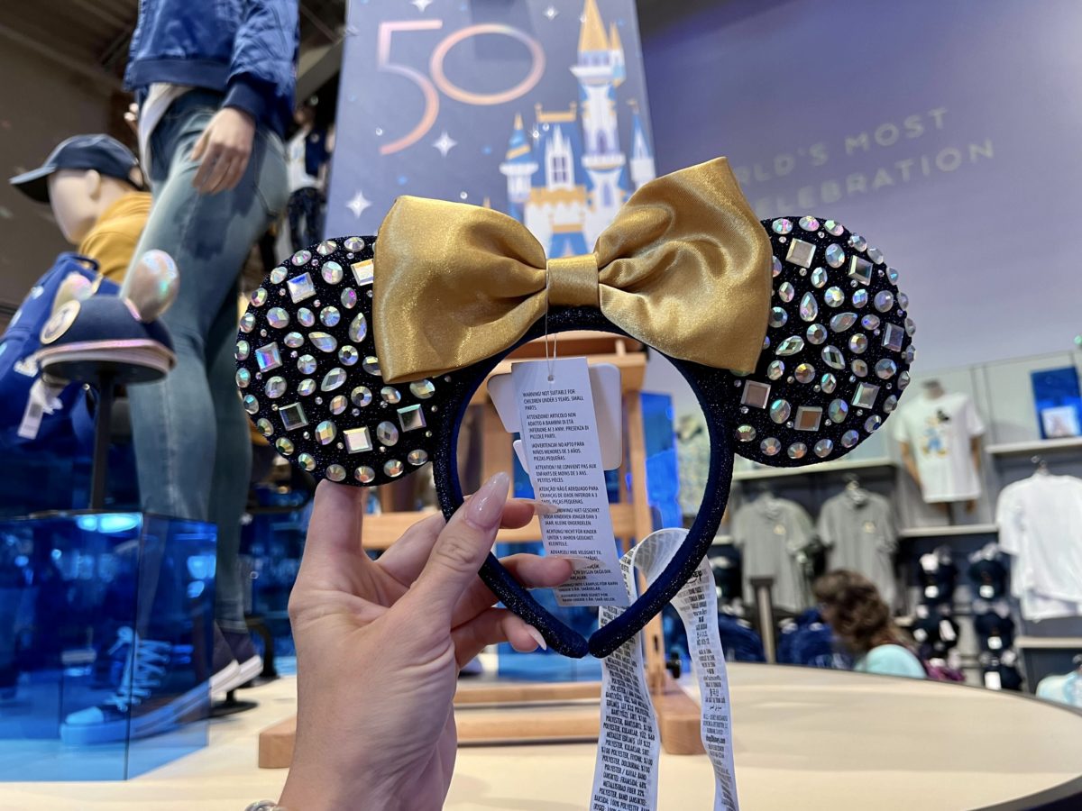 50th Anniversary Sparkle Gem Ear Headband – Magical Travels  display picture 3