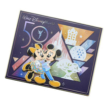Load image into Gallery viewer, Mickey & Minnie Magnet Walt Disney World 50th Celebration