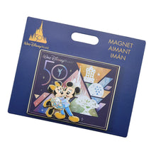 Load image into Gallery viewer, Mickey & Minnie Magnet Walt Disney World 50th Celebration