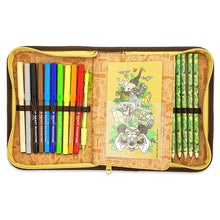 Load image into Gallery viewer, Disney Stationery Kit - Mickey Mouse and Friends Safari Zip-Up