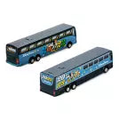 Load image into Gallery viewer, Mickey Mouse and Friends Disney Parks 2023 Die Cast Bus Set