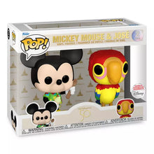 Cargar imagen en el visor de la galería, Mickey Mouse and José Funko Pop! Bobble-Head Set – The Enchanted Tiki Room – Walt Disney World 50th Anniversary