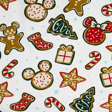 Load image into Gallery viewer, Mickey Mouse Christmas Cookie Kitchen Towel