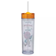 Cargar imagen en el visor de la galería, Orange Bird Tumbler with Straw