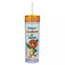 Cargar imagen en el visor de la galería, Orange Bird Tumbler with Straw