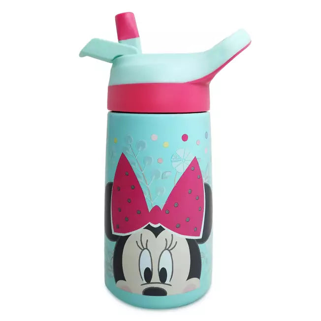 Minnie Mouse 16 ounce Bottle with a Built in Straw