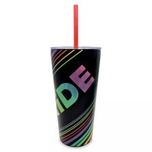 Load image into Gallery viewer, Disney Pride Collection Stainless Steel Tumbler with Straw