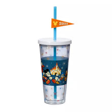 Load image into Gallery viewer, Mickey Mouse and Friends 2023 Tumbler with Straw