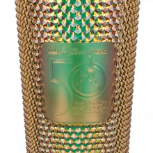 Load image into Gallery viewer, Walt Disney World 50th Anniversary Geometric Starbucks Tumbler with Straw – Gold