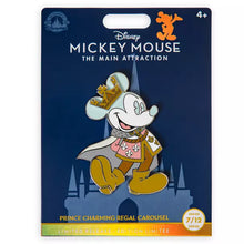 Cargar imagen en el visor de la galería, Mickey Mouse: The Main Attraction Pin – Prince Charming Regal Carrousel – Limited Release