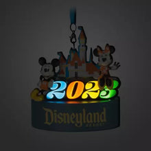 Load image into Gallery viewer, Mickey and Minnie Mouse Light-Up Ornament – Disneyland 2023