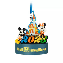 Load image into Gallery viewer, Mickey and Minnie Mouse Light-Up Ornament – Walt Disney World 2023
