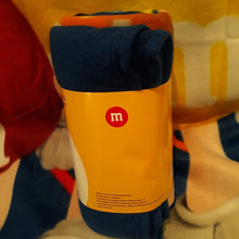 Load image into Gallery viewer, M&M'S WORLD SILHOUETTE CHARACTERS FLEECE BLANKET