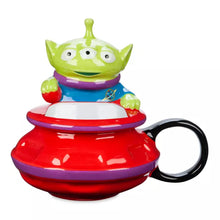 Load image into Gallery viewer, Toy Story Alien UFO Figural Mug with Lid