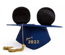 Load image into Gallery viewer, Mickey Ears Graduation Cap - Class Of 2022