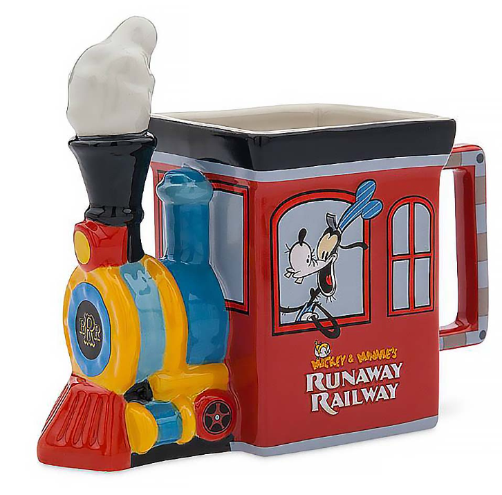 Mickey & Minnie's Runaway Railway Train Mug – Magical Travels by Amy