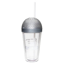 Load image into Gallery viewer, Spaceship Earth Light Up Tumbler with Straw Epcot