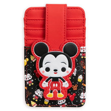 Load image into Gallery viewer, Mickey Mouse Disney Parks Food Icons Card Wallet
