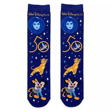 Load image into Gallery viewer, Walt Disney World 50th Anniversary Socks for Adults