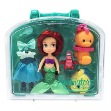 Load image into Gallery viewer, Ariel Disney Animators' Collection Mini Doll Play Set – The Little Mermaid – 5''