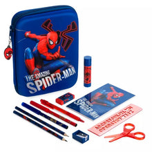 Load image into Gallery viewer, Spider–Man Zip-Up Stationery Kit