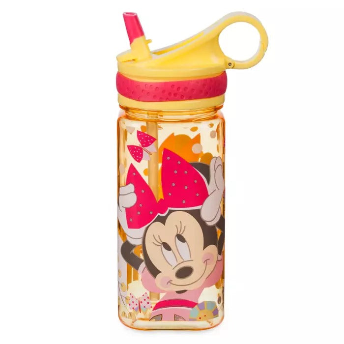 Minnie Mouse 16 ounce Bottle with a Built in Straw