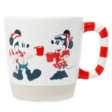 Load image into Gallery viewer, Disney Mickey & Minnie Lodge Christmas Mug