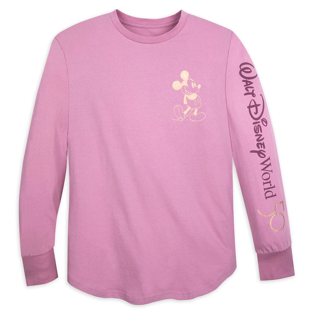 Mickey Mouse Classic Long Sleeve T Shirt Youth Walt Disney World 50t Magical Travels by Amy