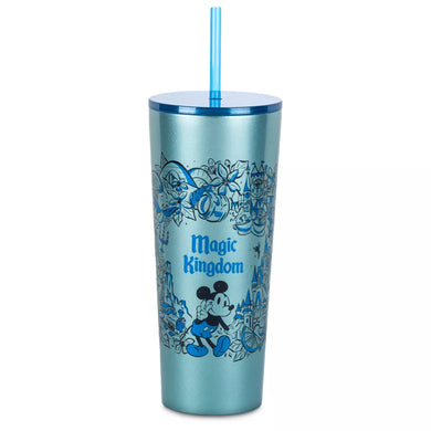 Disney Water Bottle with Straw - 50th Anniversary - Stainless Steel