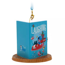 Cargar imagen en el visor de la galería, Stitch Christmas Card Sketchbook Ornament - Lilo &amp; Stitch
