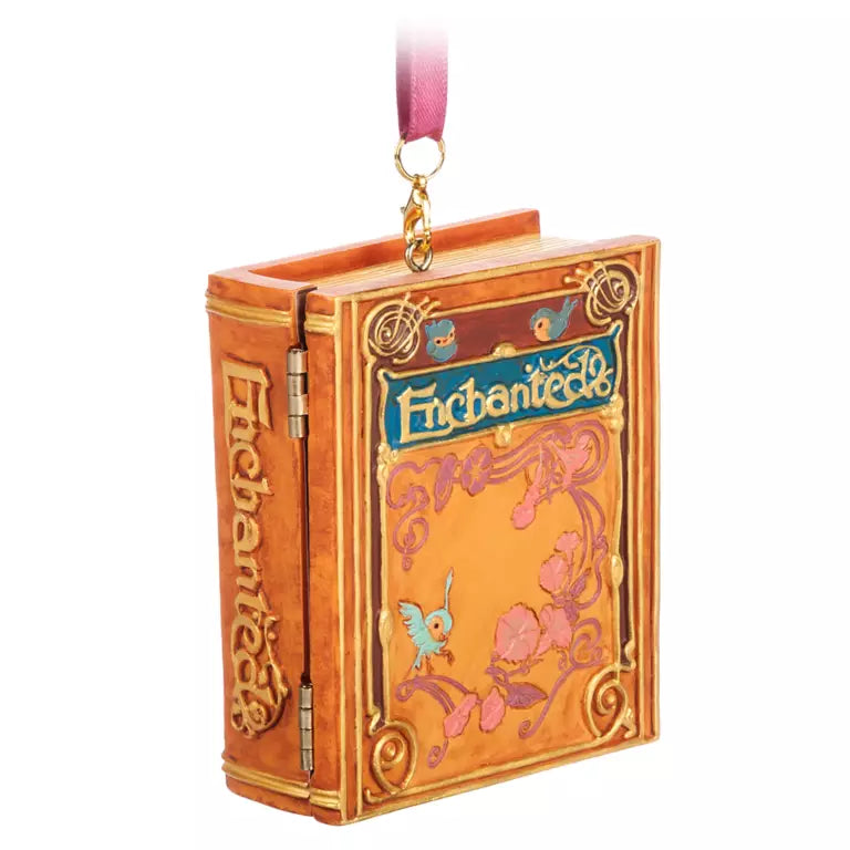 Enchanted Storybook Musical Living Magic Sketchbook Ornament