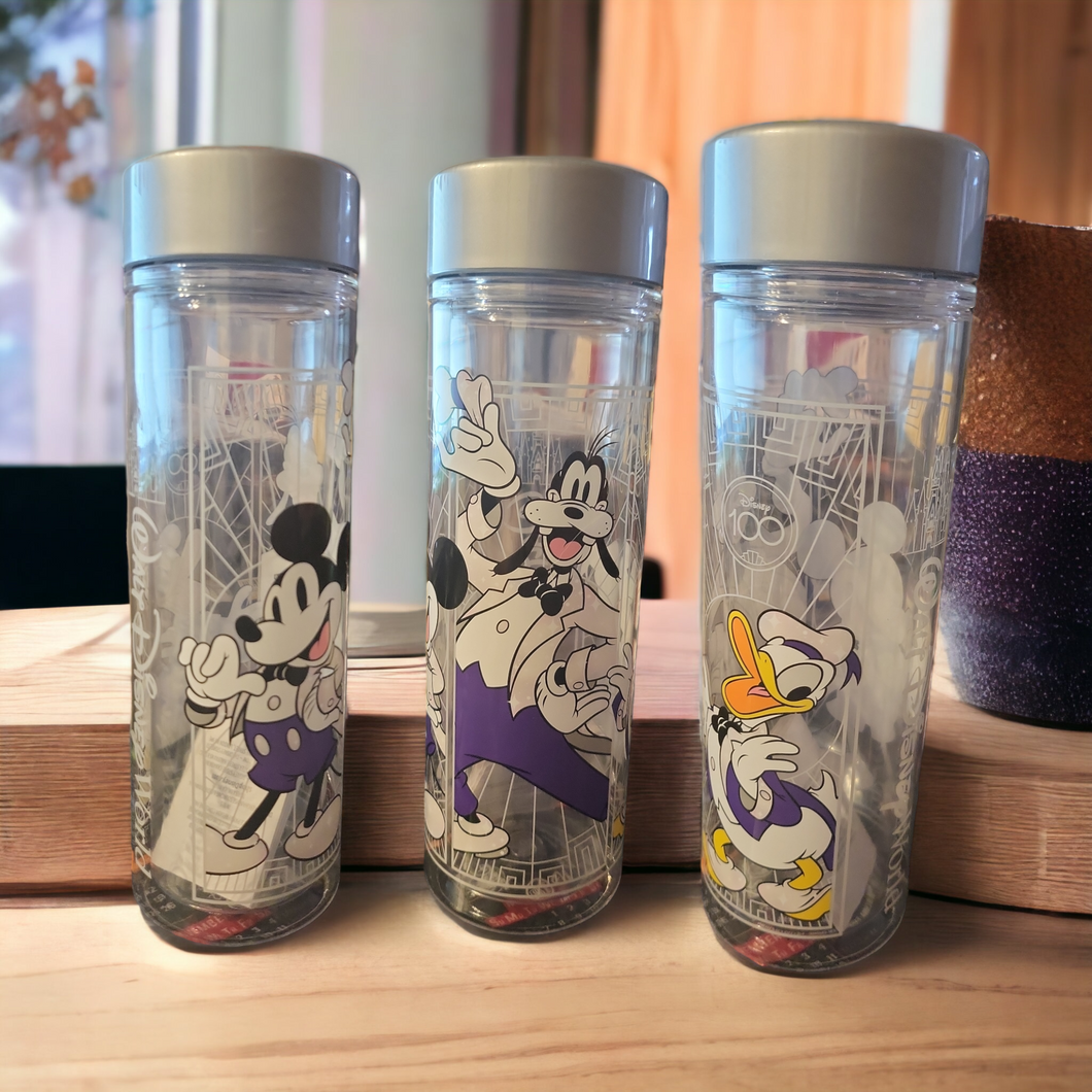 100th Mickey and Minnie Water Bottle