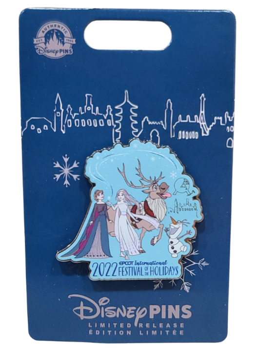 Disney Pin - 2022 Epcot Festival Of The Holidays Frozen