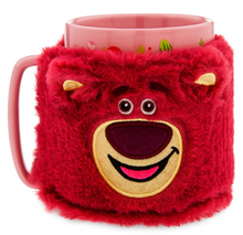 Load image into Gallery viewer, Disney Coffee Mug - Lotso Huggin Bear With Fuzzy Wrap
